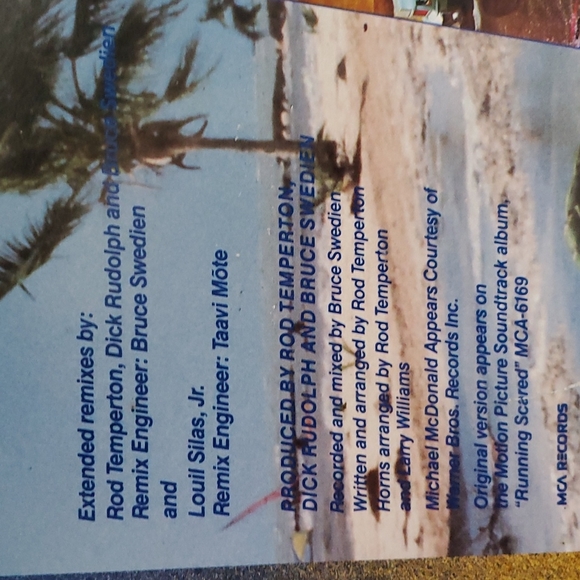 MCA RECORDS-Michael McDonald-Sweet Freedom Mixes. "Running Scared" Music. EUC. - Picture 6 of 12